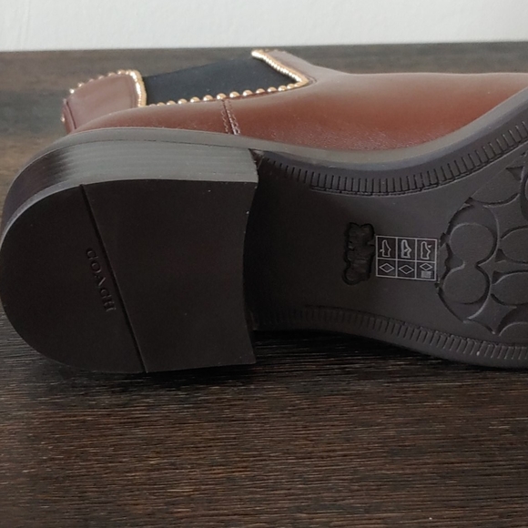 NWB COACH Ankle Boot - Picture 6 of 11